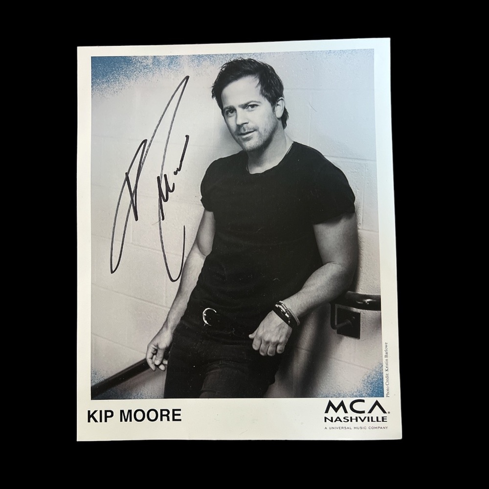 Kip Moore Country Music Singer Hand Autographed Signed Photo Picture Memorabilia